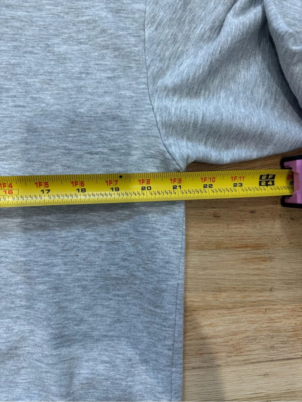 Quince Supersoft Pullover Hoodie Heather Grey M - Picture 5 of 8